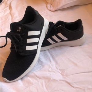 Black & White Adidas cloud foam